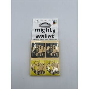 New Mighty Wallet - "CMYK Fashion” - The Original Folded Origami Wallet0